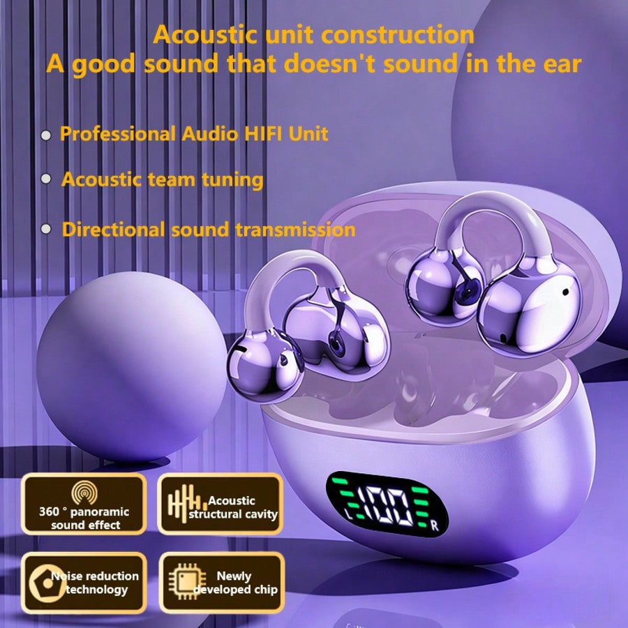 Bluetooth Headset On Ear - New SG2026 New Style True Wireless