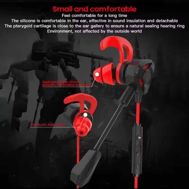 Headset Gamer Headphones Wired - Wired Earphone Mic review and price