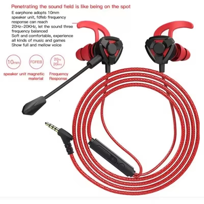 Headset Gamer Headphones Wired - Wired Earphone Mic review and price