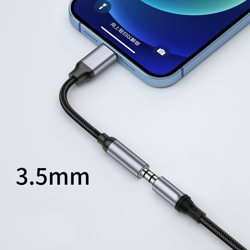 8 Pin to 3.5mm Jack AUX Cable  - Earphone Splitter Jack review and price