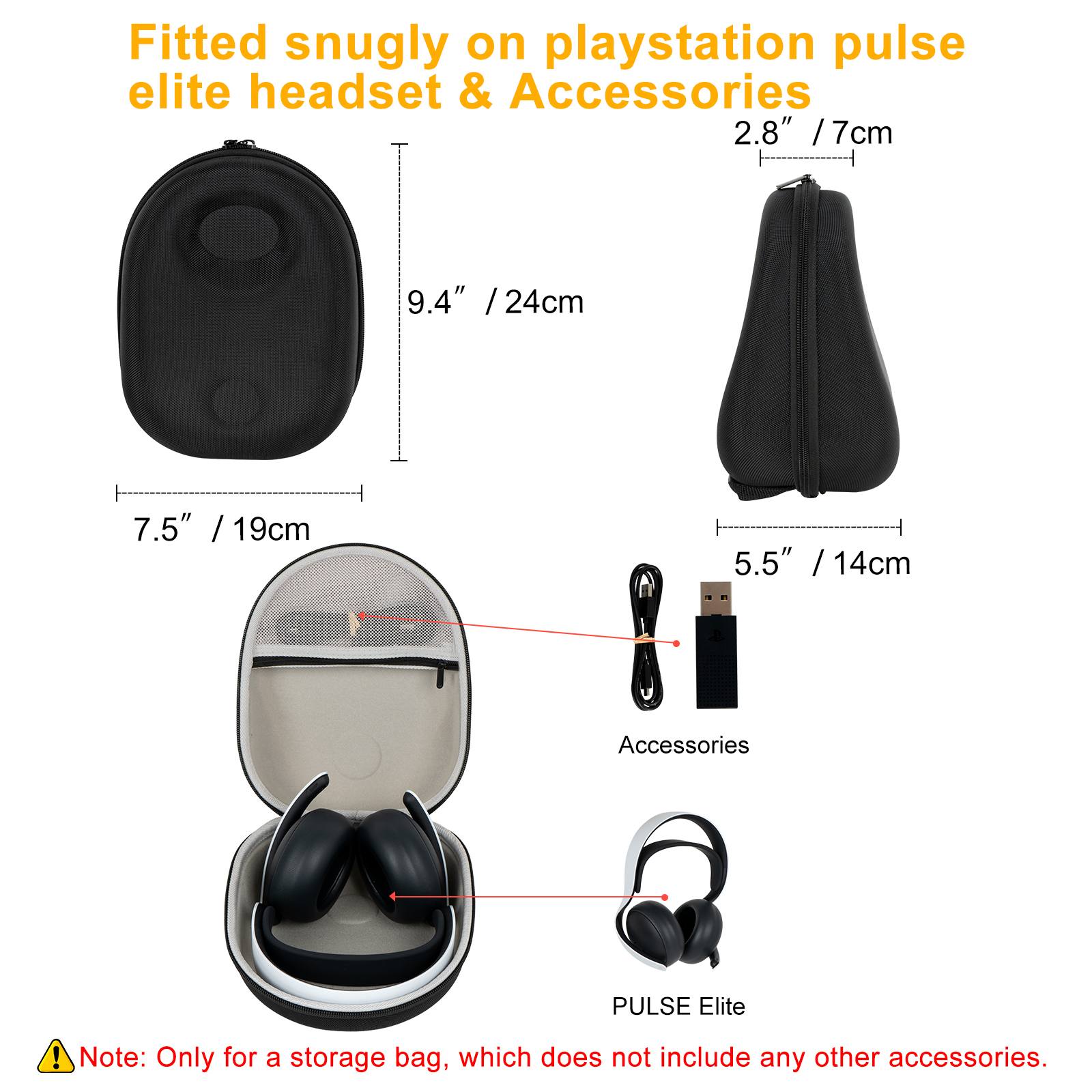 New Portable Hard EVA Protecti - Headphone Case Hard review and price