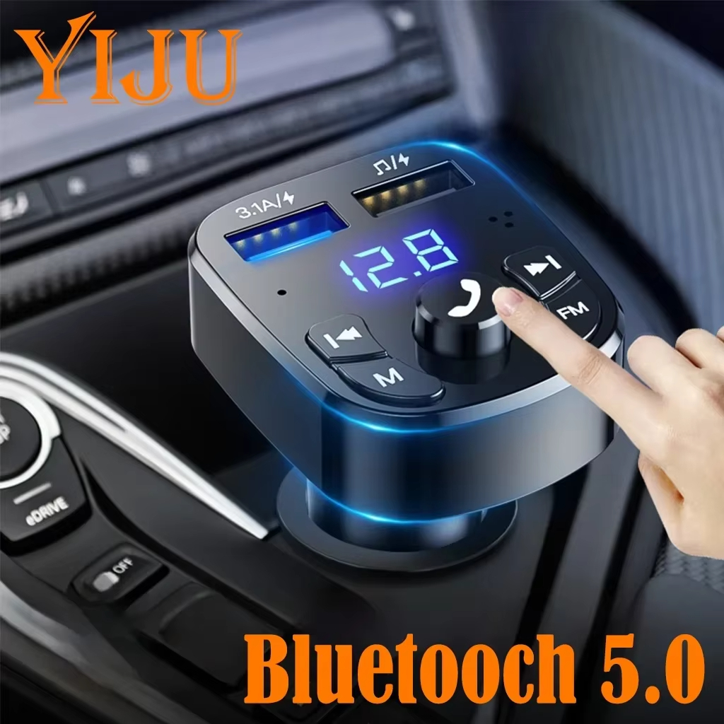 Car Bluetooth 5.0 Fm Transmitt - Bluetooth Adapter Receiver review and price