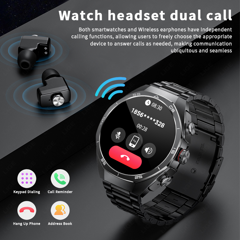 TWS Music Watches Earbuds Smar - Earbuds Charging Case review and price