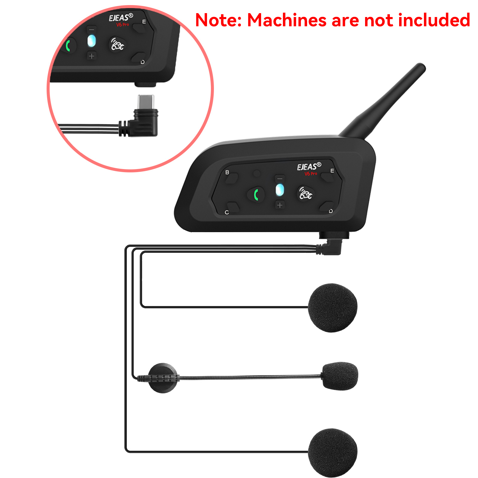 EJEAS V6 PRO+ TYPE-C Jack Micr - Usb C Earphone review and price
