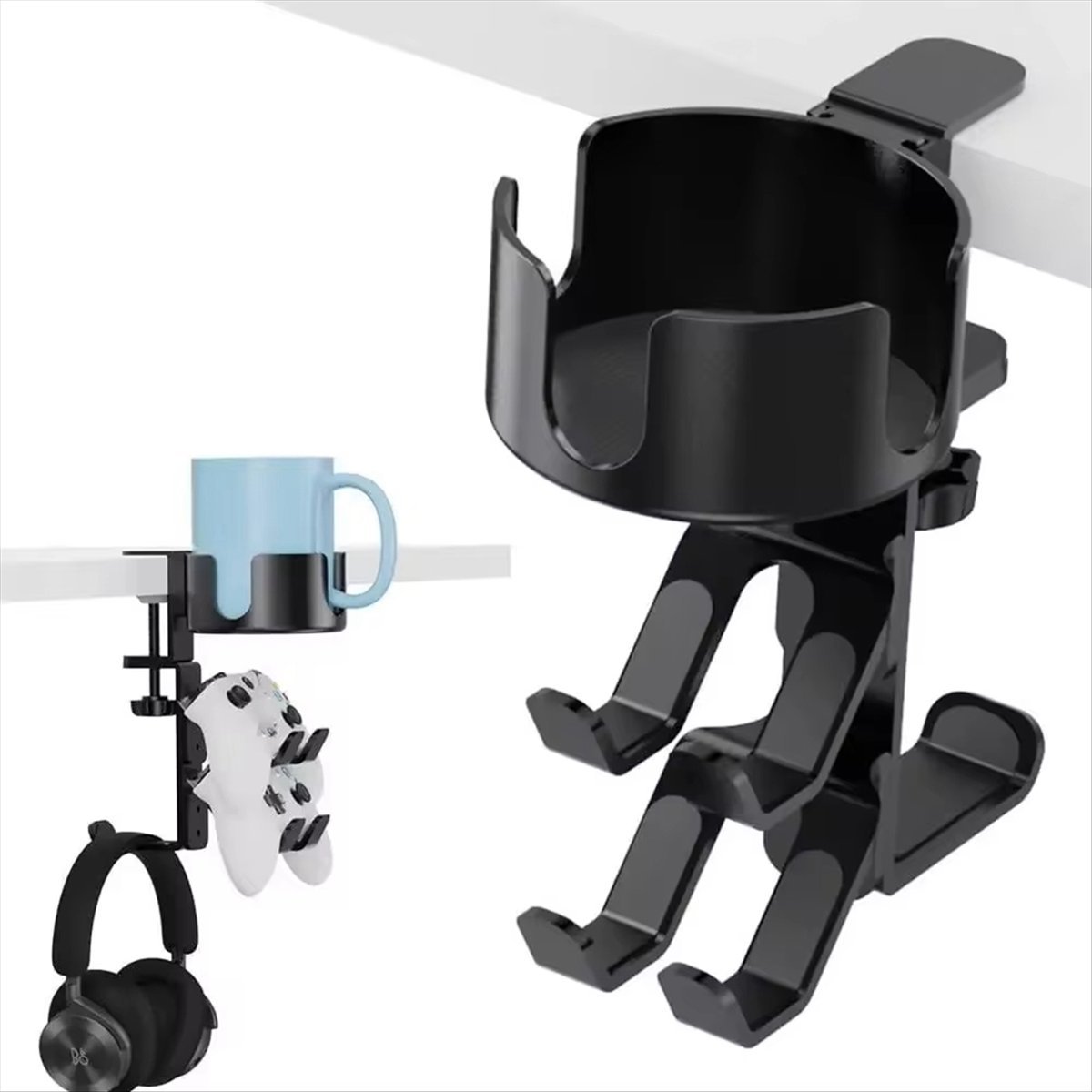 CANING- Desktop Water Cup Hold - Headphone Stand Desk review and price