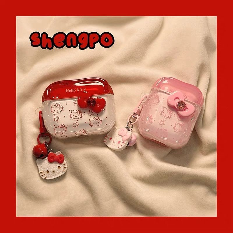 Cartoon Hello Kitty Silicone P - Bluetooth Headset On Ear review and price