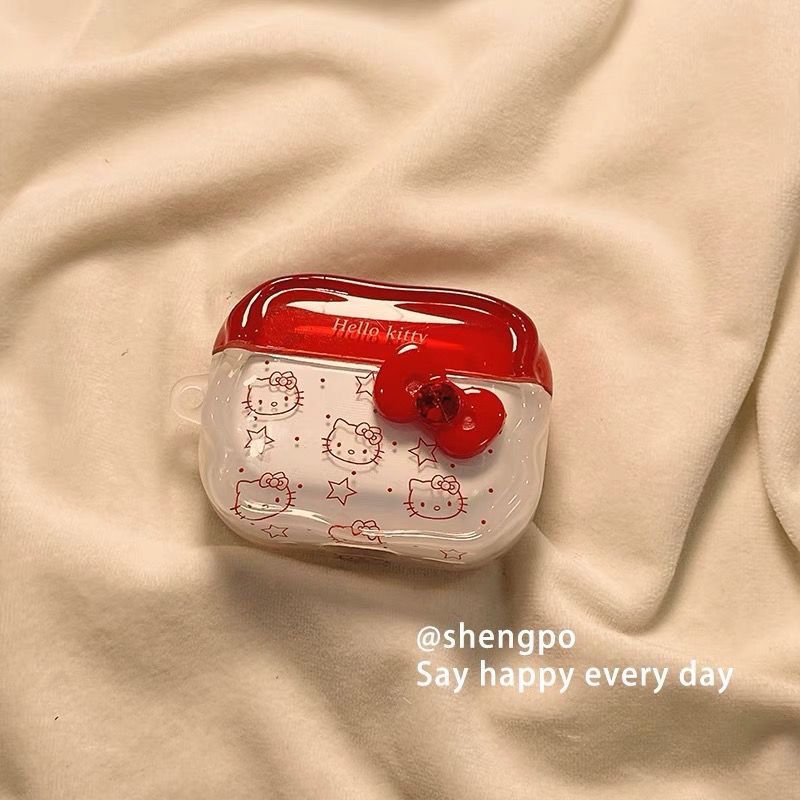 Cartoon Hello Kitty Silicone P - Bluetooth Headset On Ear review and price
