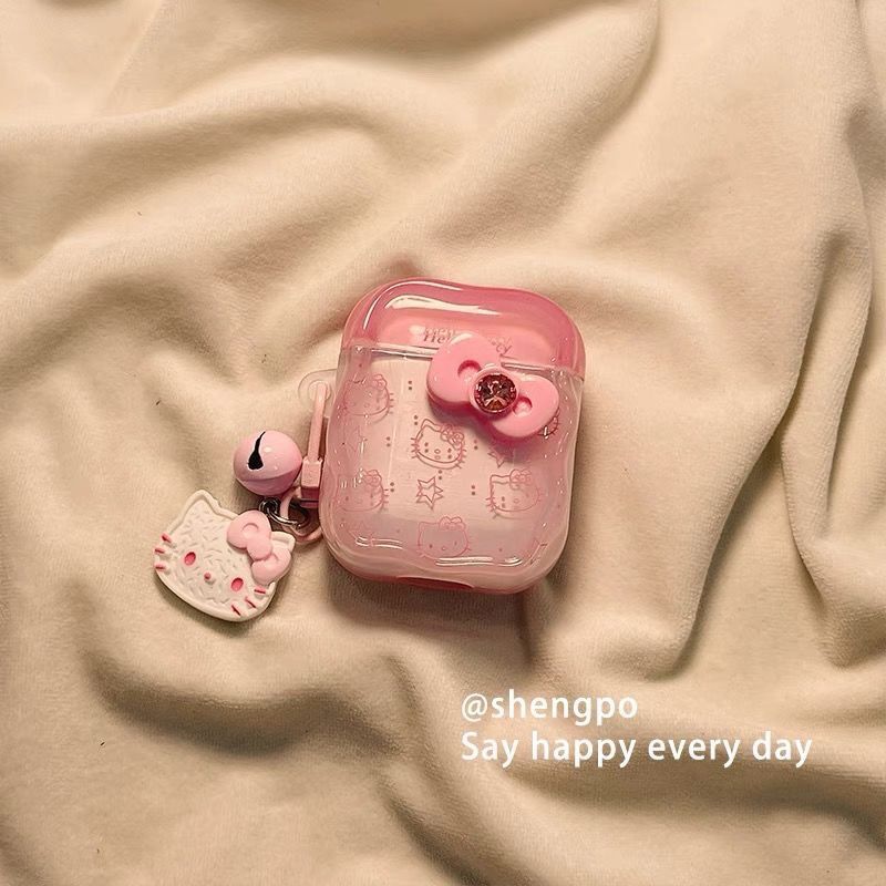 Cartoon Hello Kitty Silicone P - Bluetooth Headset On Ear review and price