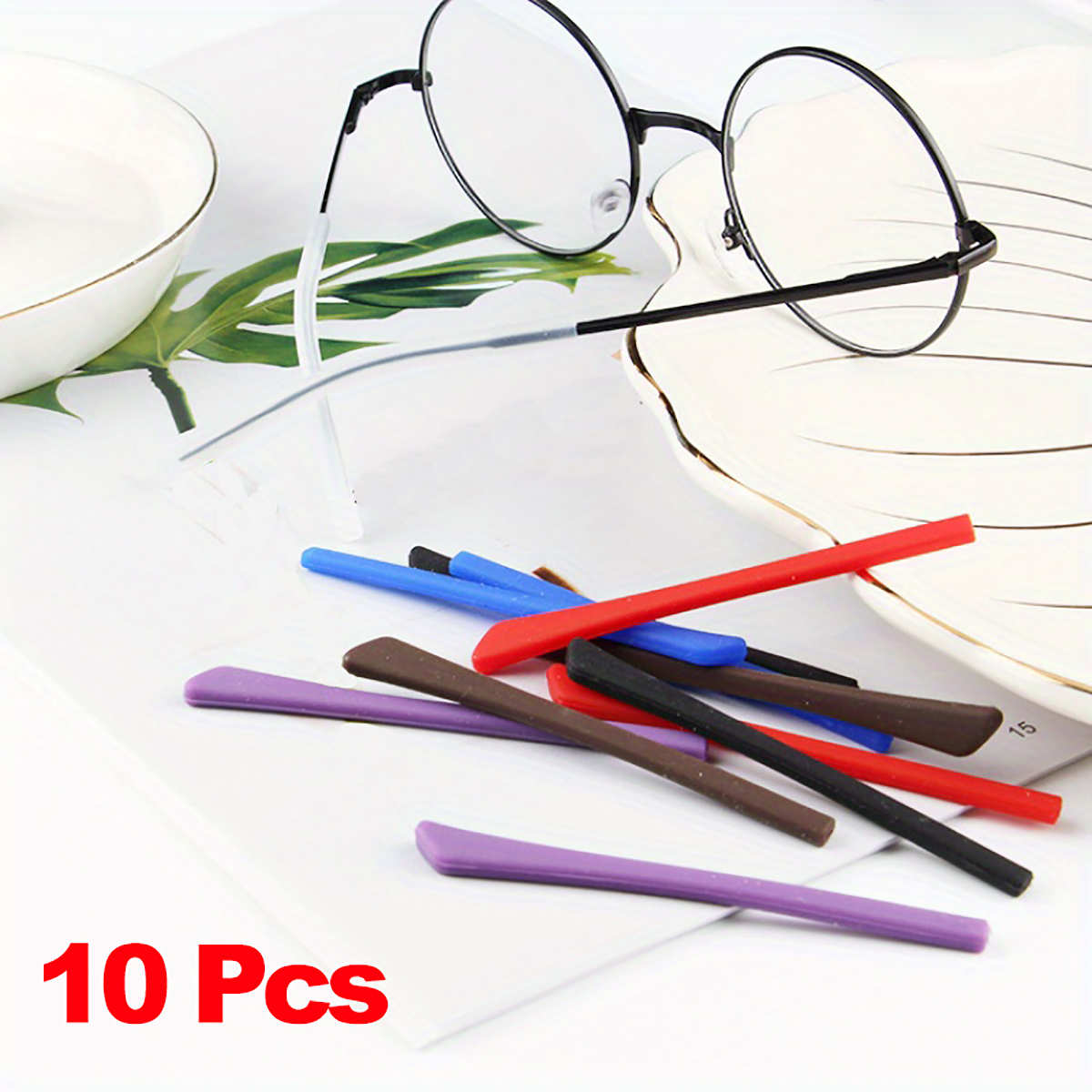 10pcs Eyeglass Replacement Tem - Silicone Ear Tip Replacement review and price