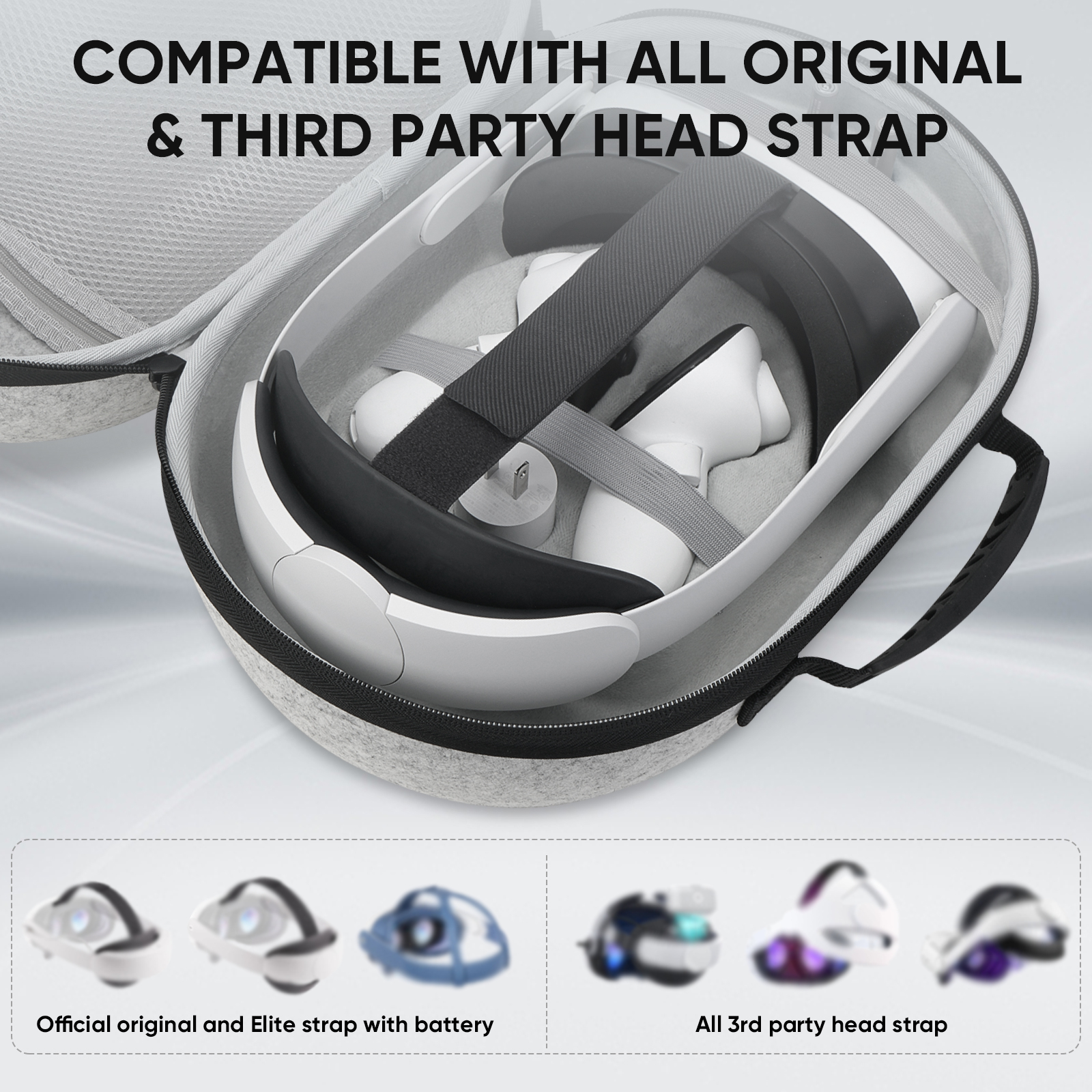 Travel Carrying Case for Meta  - Headphone Case Hard review and price