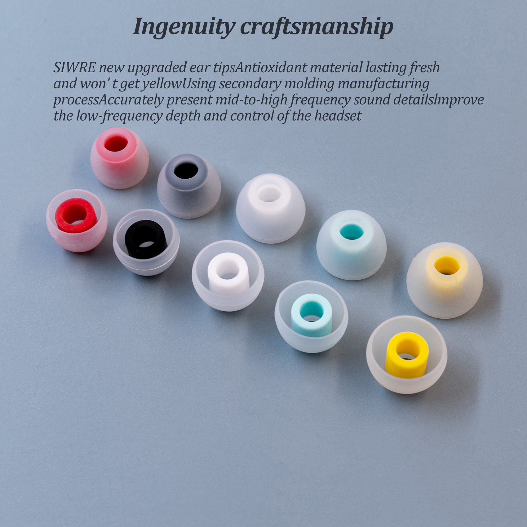 SIWRE 07 Silicone Eartips for  - In Ear Monitor Iem review and price