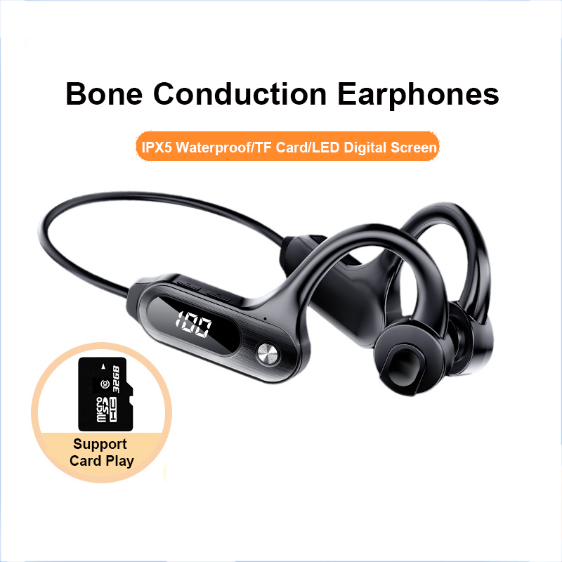Bone Conduction Bluetooth 5.3  - Sports Earphone Hook review and price
