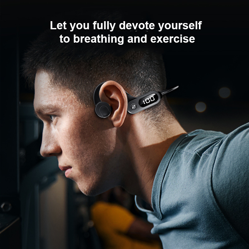 Bone Conduction Bluetooth 5.3  - Sports Earphone Hook review and price