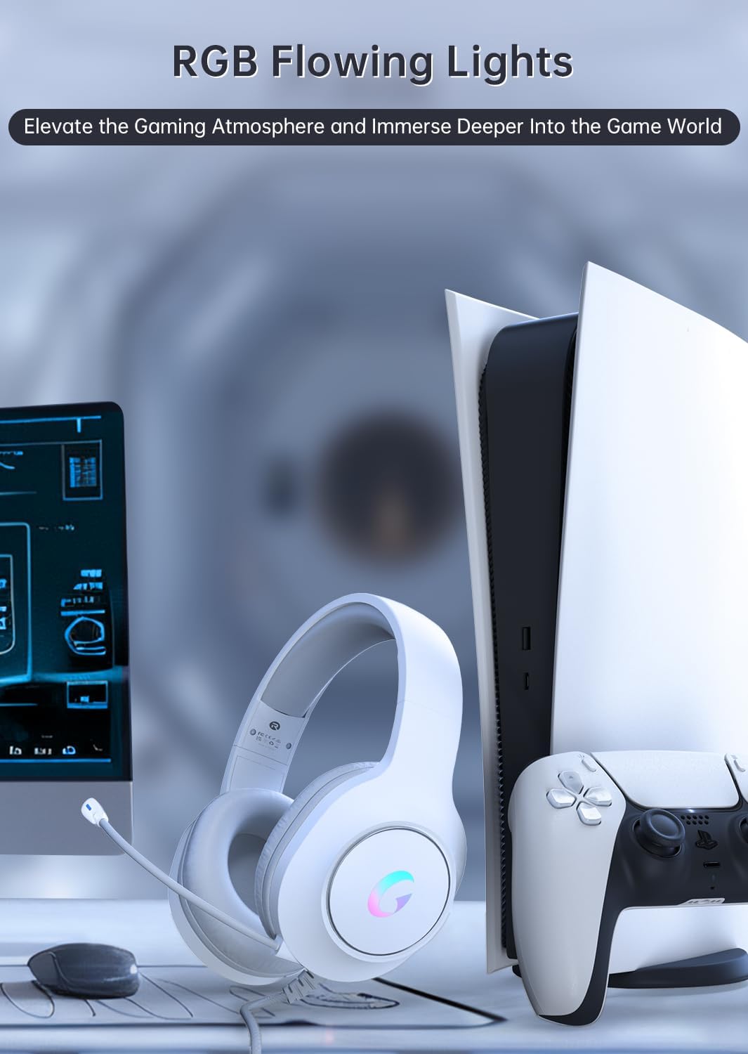 Gaming Headset With 7.1 Surrou - Gaming Headset Rgb review and price