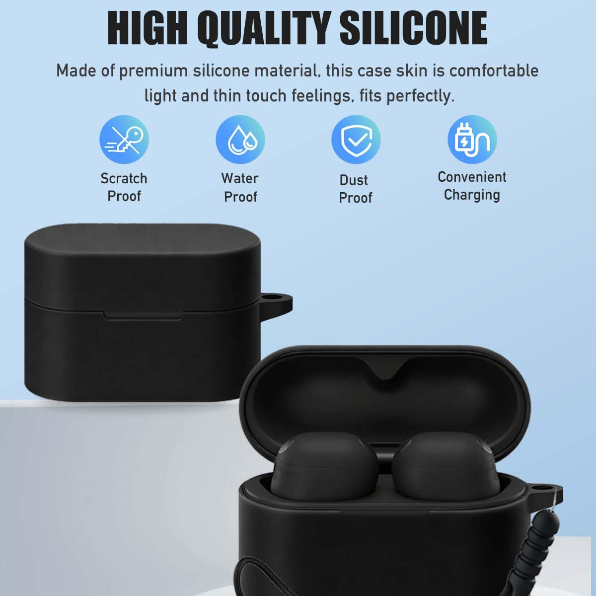 Case for Sony WF-1000XM6 Earbu - Earbuds Charging Case review and price