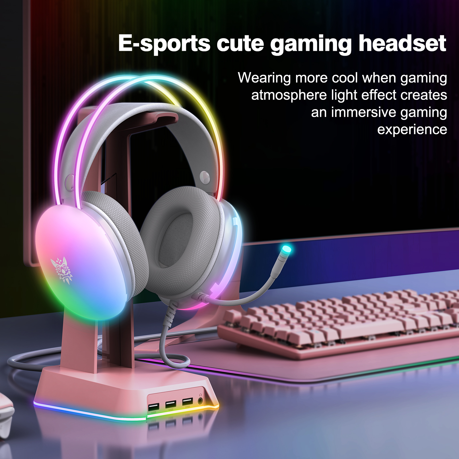ONIKUMA 2023 NEW Headphones wi - Gaming Headset Rgb review and price