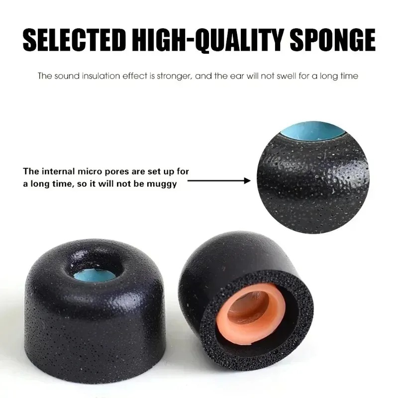 Soft Memory Foam Eartips for S - Earphone Foam Tip review and price