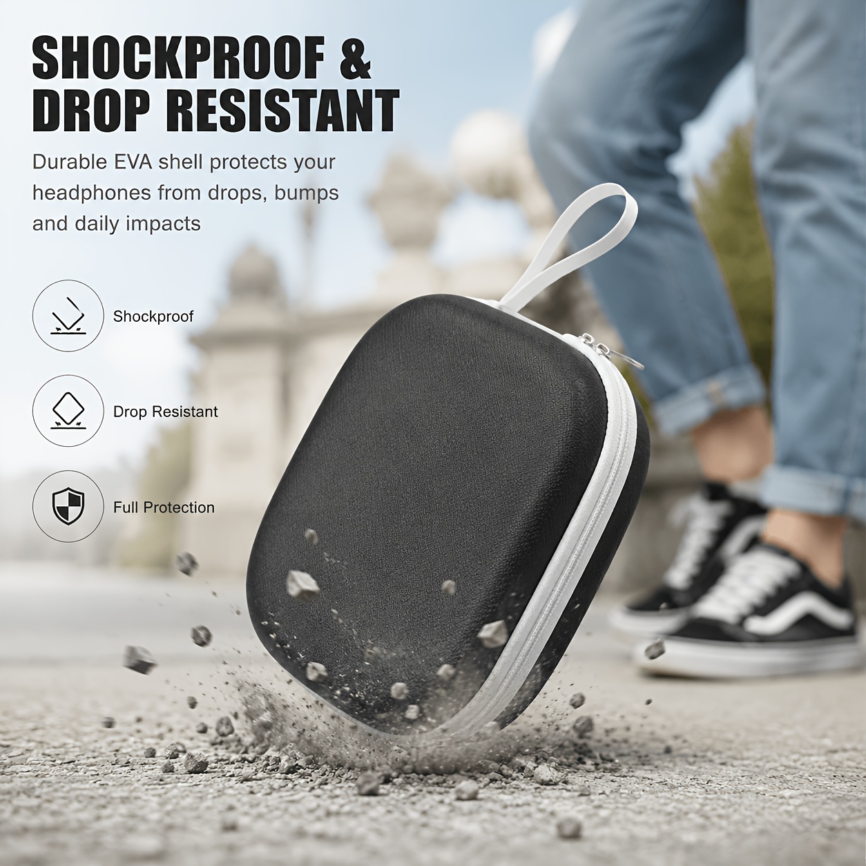 Portable Headphone Storage Cas - Headphone Case Hard review and price