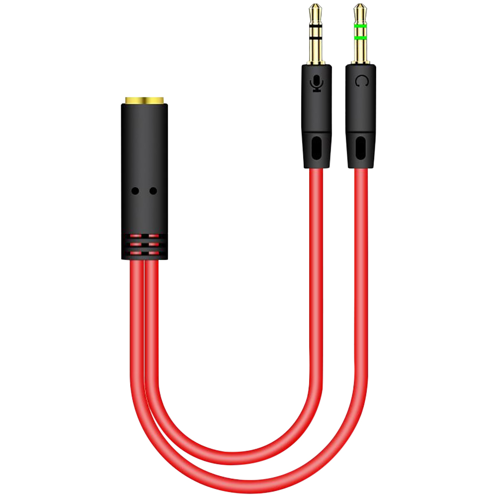 3.5mm Jack 2 Male To 1 Female  - Cable Extension 3.5 review and price
