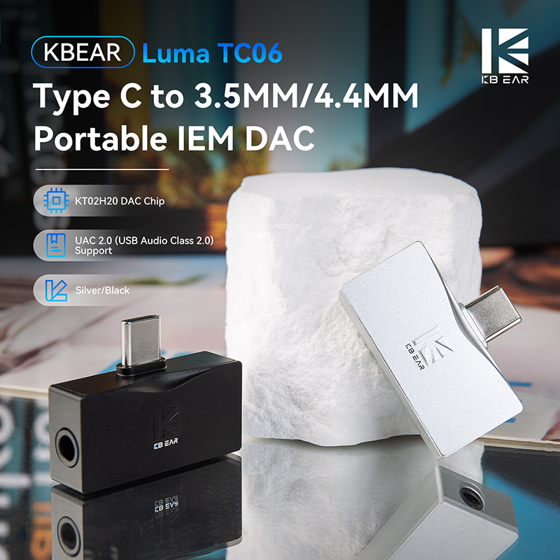 KBEAR Luma TC06 Type C to 3.5M - In Ear Monitor Iem review and price