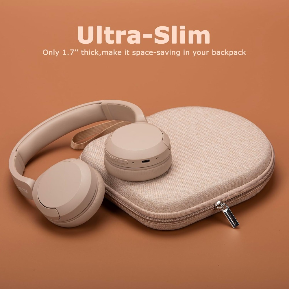 Ultra-Slim Hard Shell Headphon - Headphone Case Hard review and price