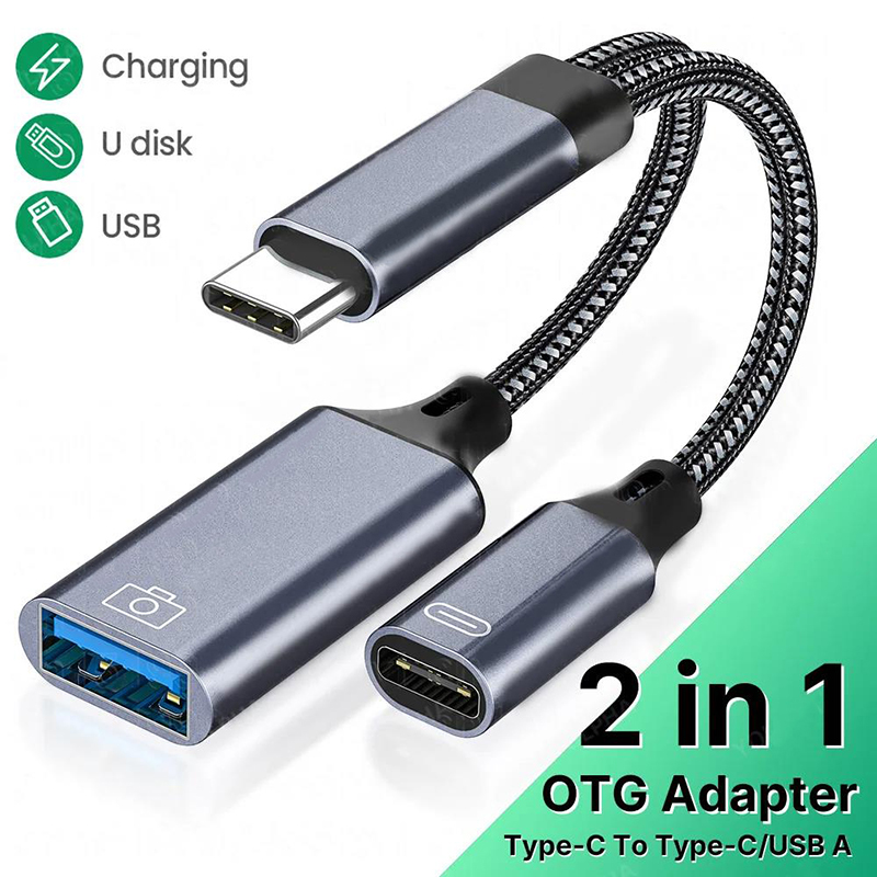 2 In 1 Type C Adapter Type-C T - Earphone Splitter Jack review and price