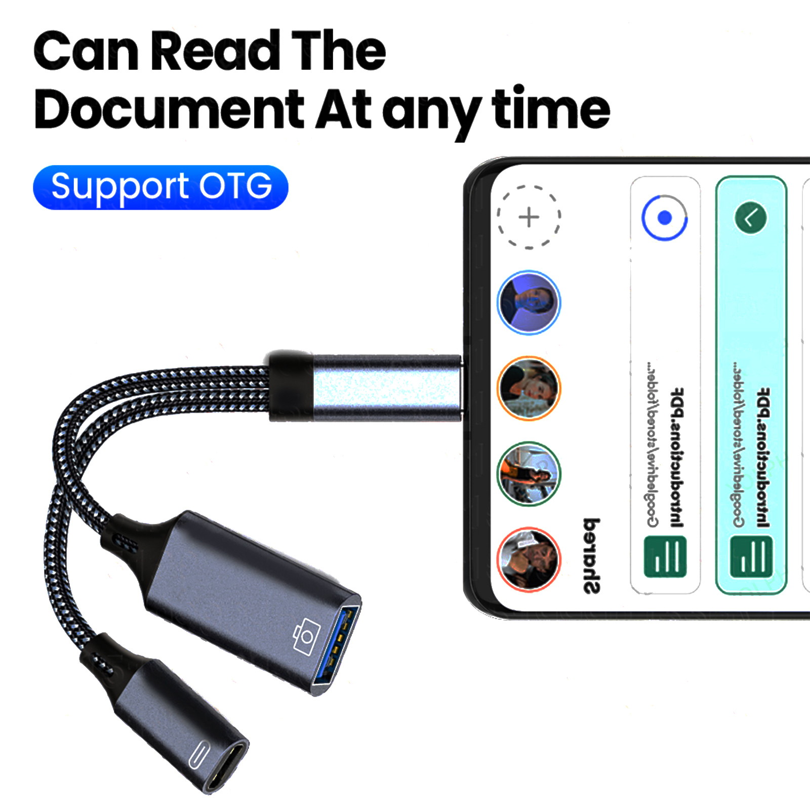 2 In 1 Type C Adapter Type-C T - Earphone Splitter Jack review and price