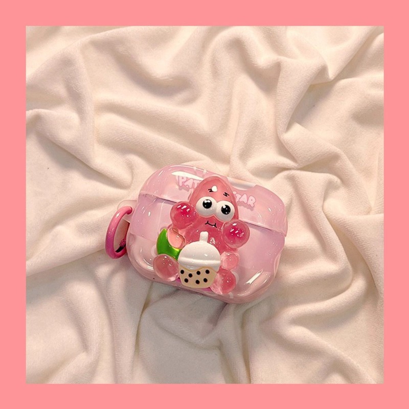 Cute SpongeBob 3D Protective C - Earbuds Charging Case review and price